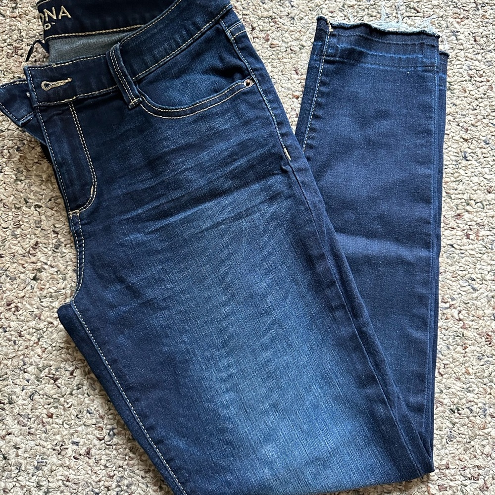 Arizona dark wash women skinny jeans